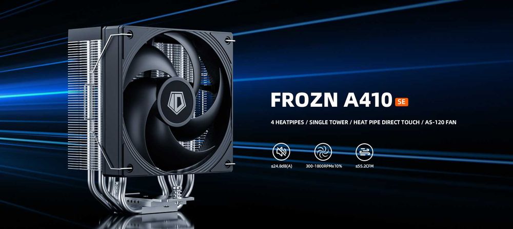 Кулер ID-Cooling Frozn A410 SE,  Корпус MSI MAG Forge M100A