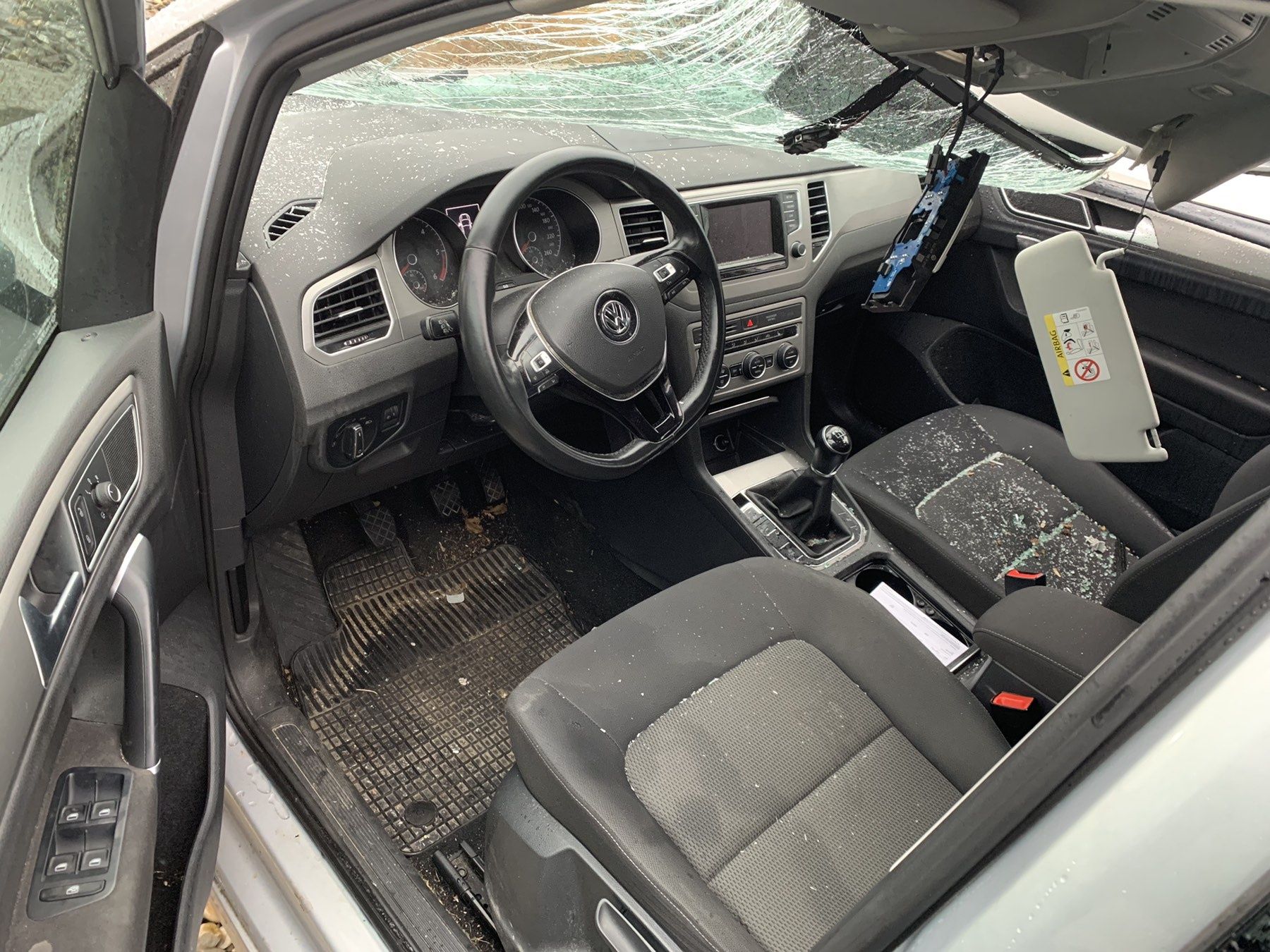 VW Golf Sportsvan 1.6 TDI 110ks 2016г.евро 6 CRK код на мотора