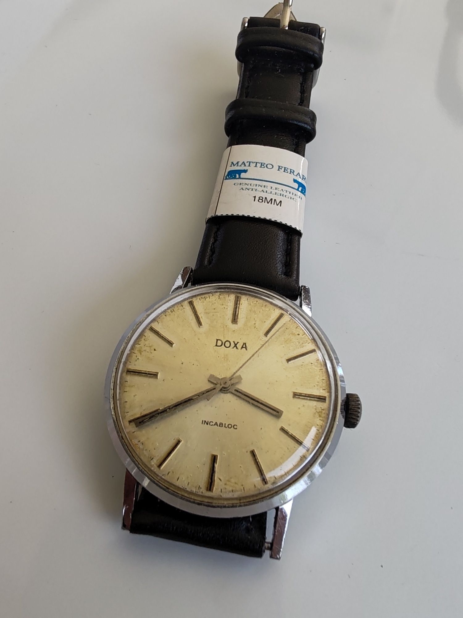 Ceas Doxa Int Manuala 35 mm Funcționează excelent!