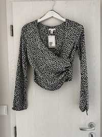 Блуза с дълъг ръкав H&M
