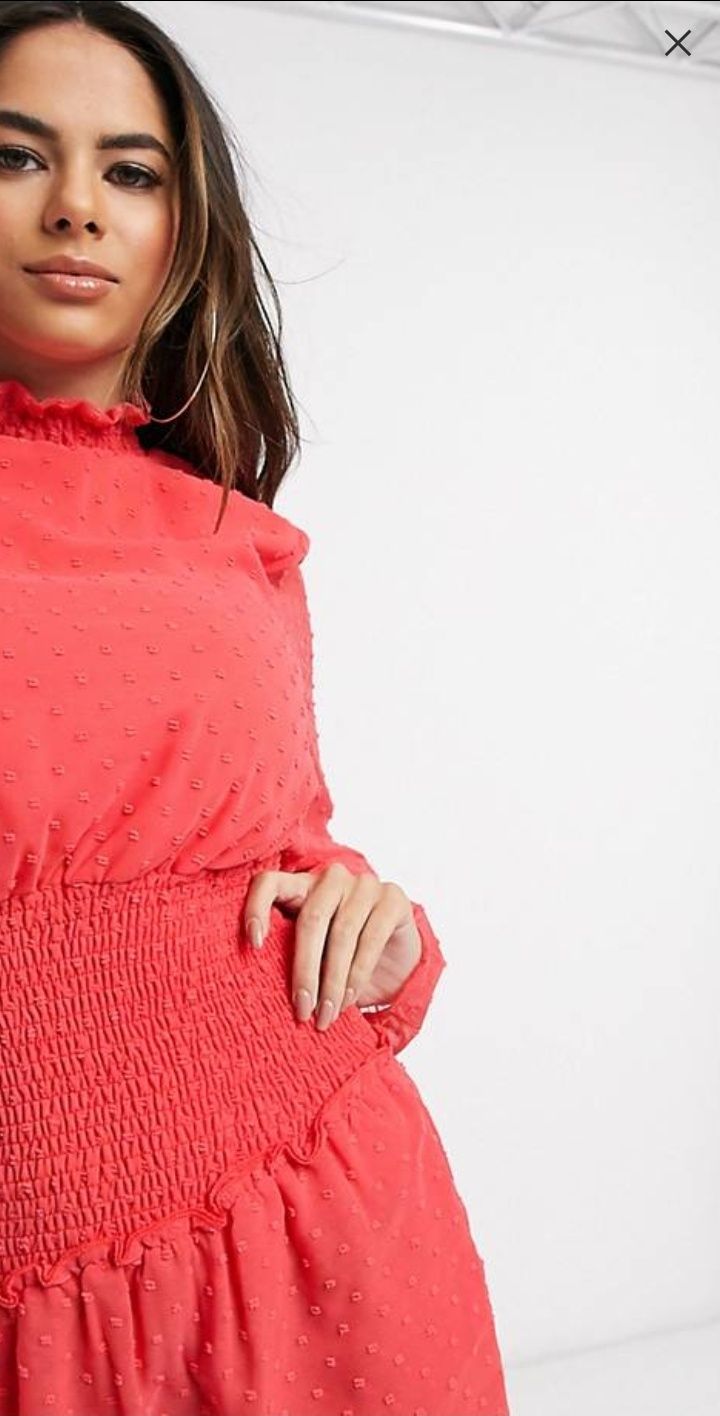 Rochie de vara coral Asos
