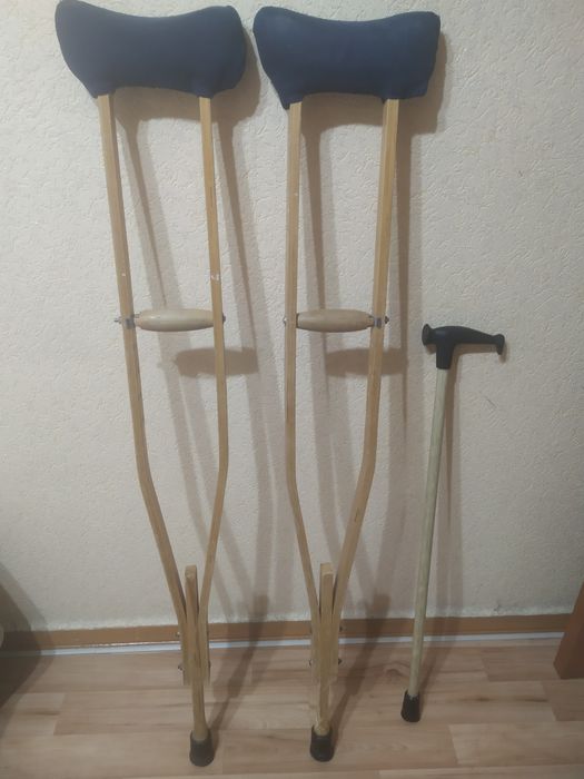Костыли и трость