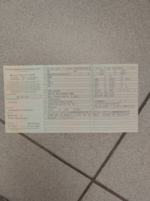 BMW E90 2011/ 192*** km 318i 2.0 T.manuala 6+1 6200€