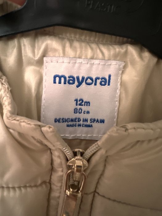Златисто яке за момиченце Mayoral