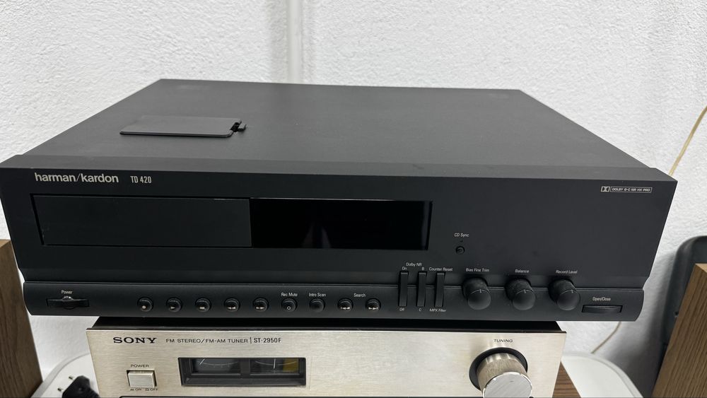 Casetofon deck harman kardon si tuner sony