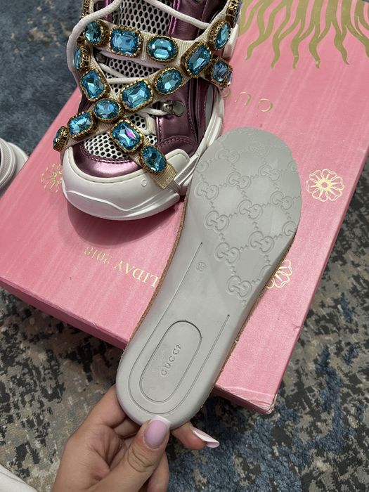 Sneakes Gucci Flashtrek