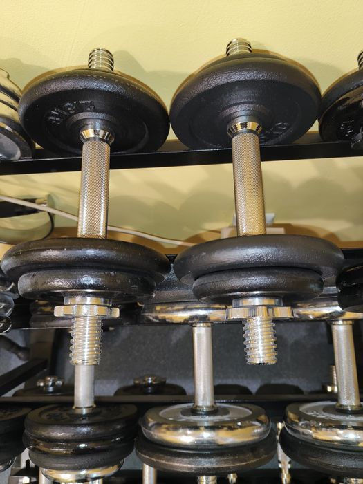 Дъмбели на дискове.