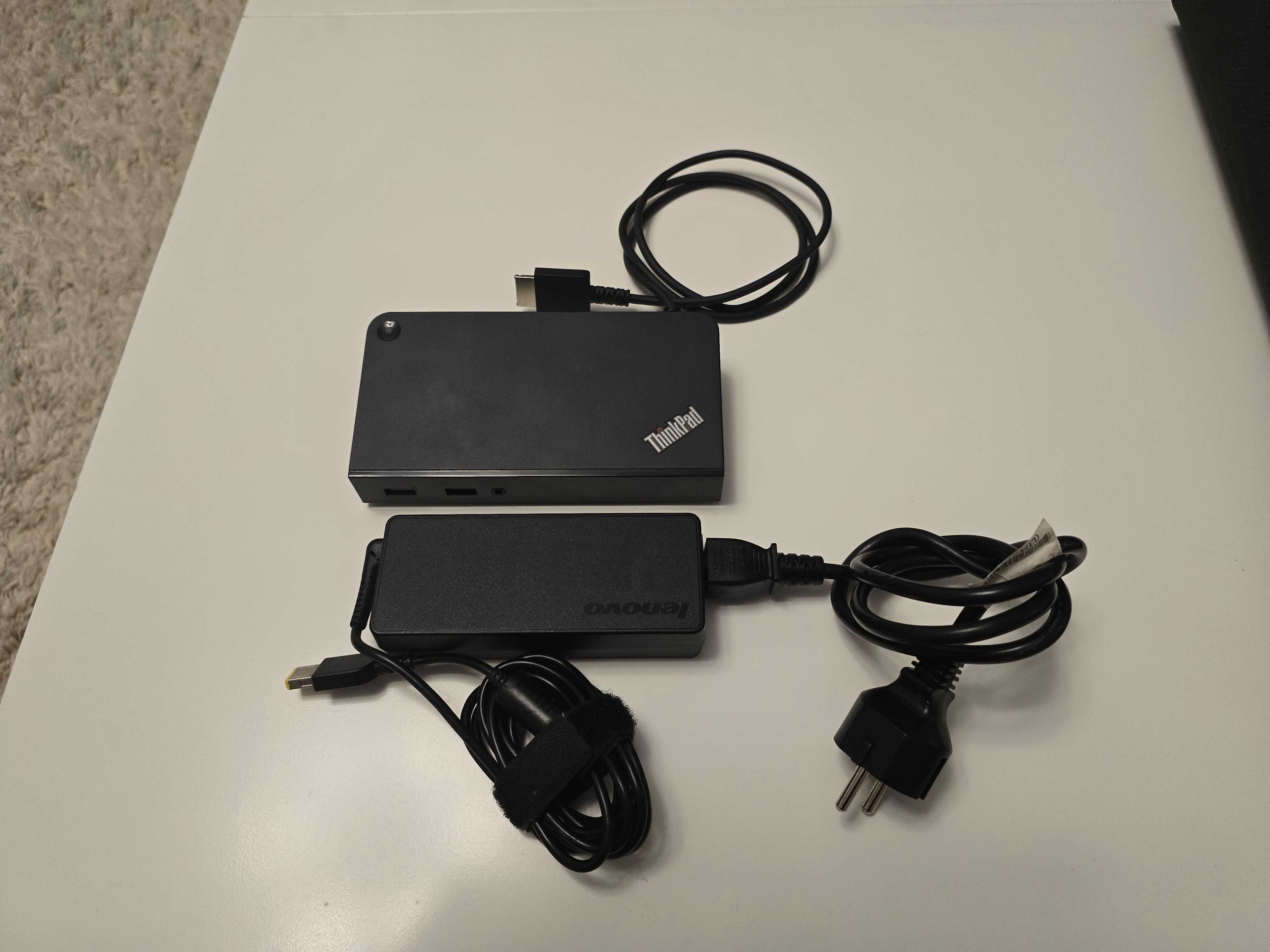 Dock Docking Station Lenovo Thinkpad OneLink+ si Incarcator Laptop