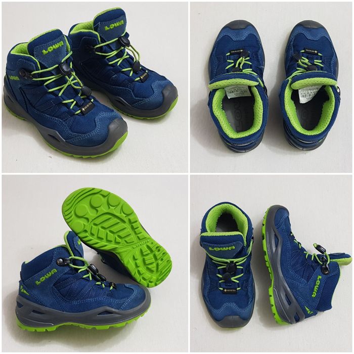 Ghete LOWA Robin QC Gtx Mid Junior GORE-TEX, mărimea 26 EU unisex