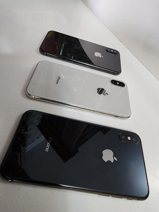 Iphone X Black 256GB  Bat 100% Srochna