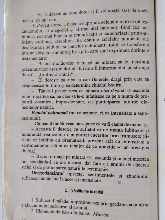 literatura romana Manual preparator pentru clasa a VIII-a Ed.Niculescu