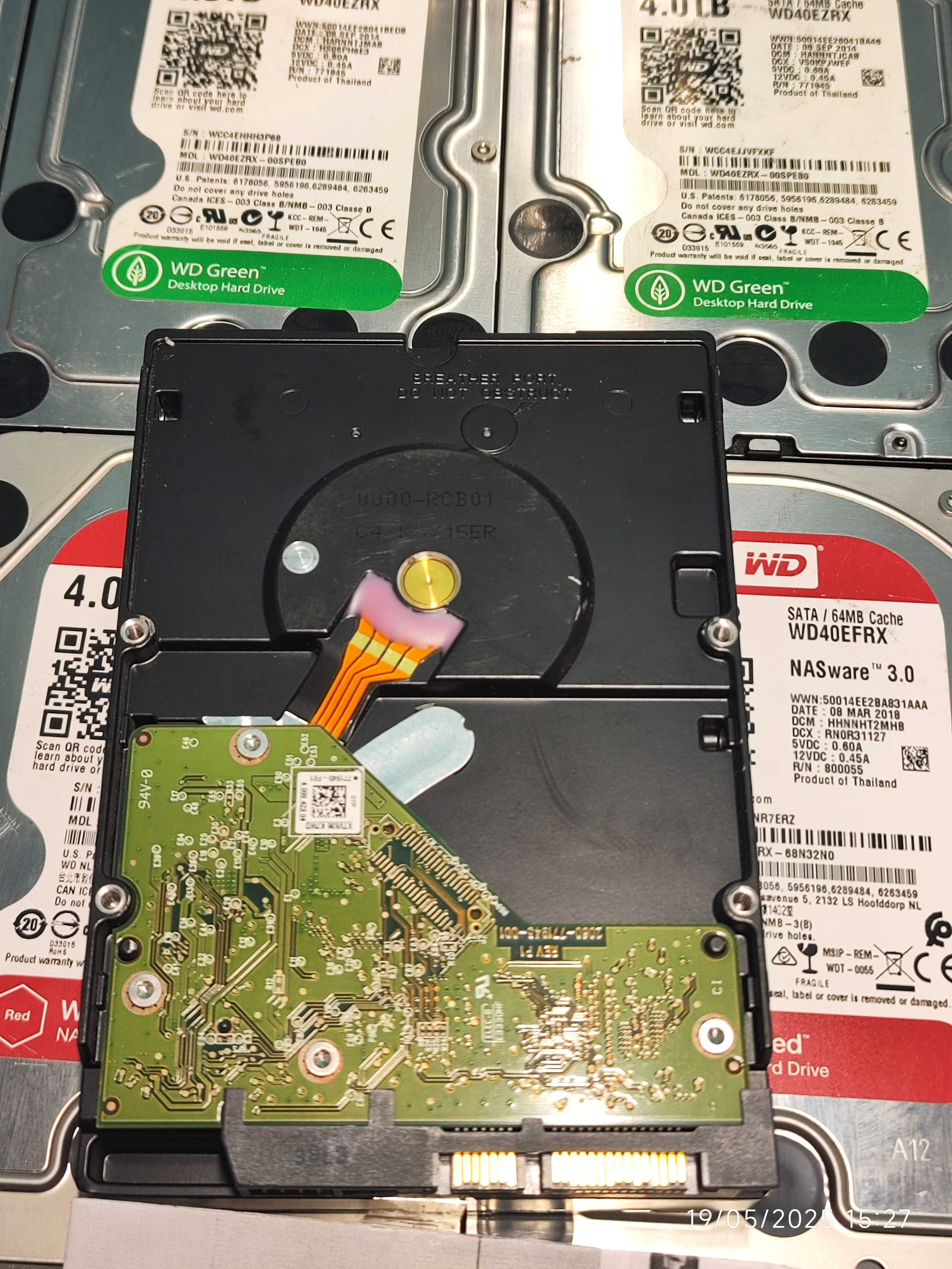 WD Green / Red HDD 4TB - Хард диск за компютър / DVR - NVR