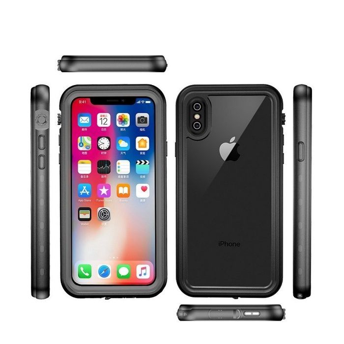 WATERPROOF водоустойчив кейс калъф за iPhone 11, 12, X, XS, XS Max, XR