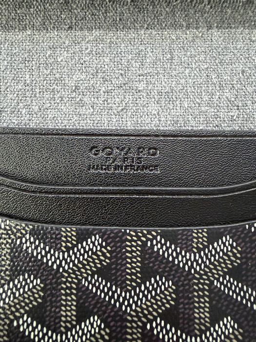 Card Holder Goyard Negru