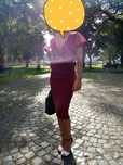 Rochita elaatica, eleganta, cu voal, bordo xs/s