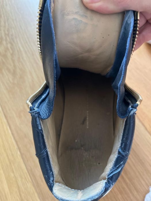 Giusseppe Zanotti crocodile sneakers 40eu