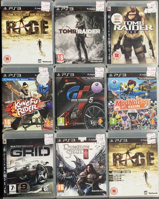PS3 Игри playstation 3, плейстейшън 3 - 8 лв
