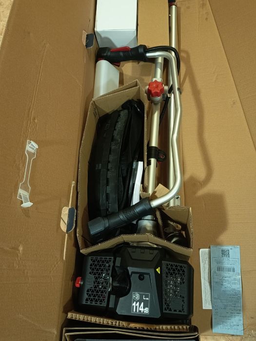 Чисто Нов бензинов тример с електрически стартер Parkside Performance