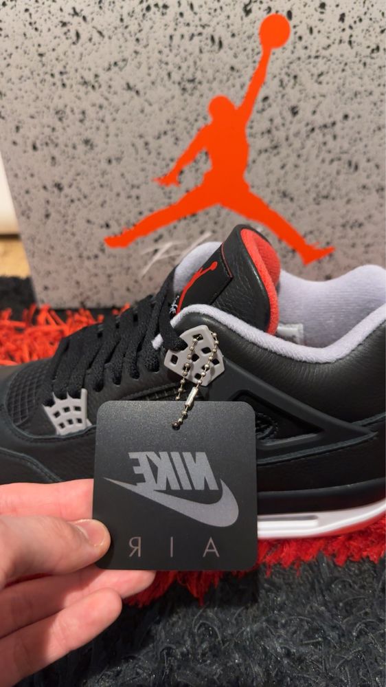 Jordan 4 Bred Reimagined Originali 44