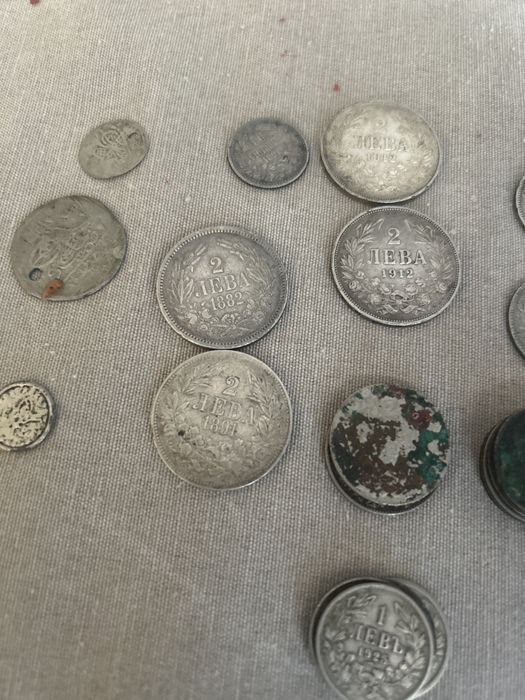 Лот от Български Сребърни монети