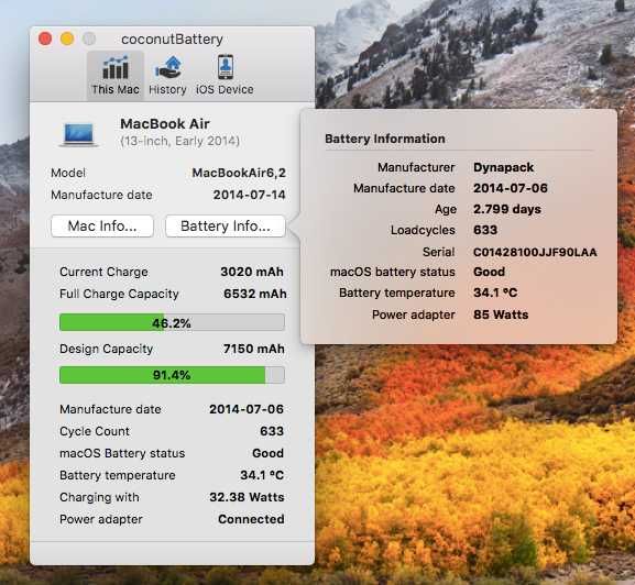 Laptop Macbook Air 13" 2014, i5, 4 GB RAM, SSD 128 GB, taste luminate