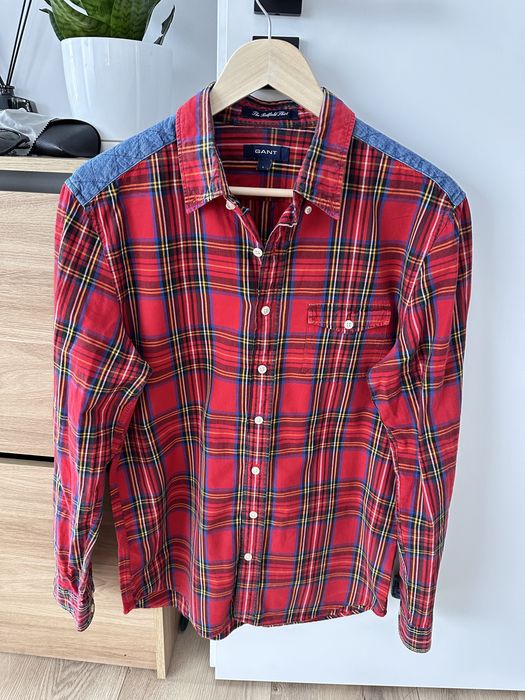 Camasa GANT cu Maneca Lunga Carouri Barbati | Marime L