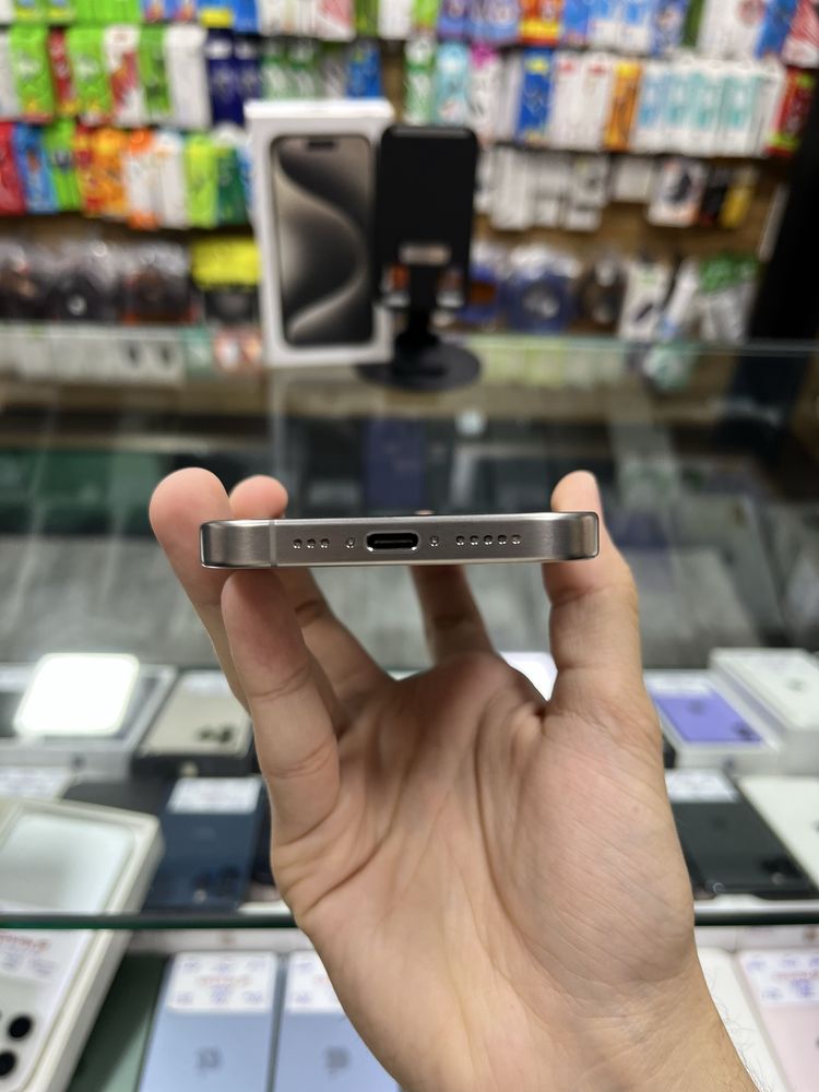 Iphone 15 Pro 256gb 87% Dual sim Titan - Naqd va halol nasiya savdoga