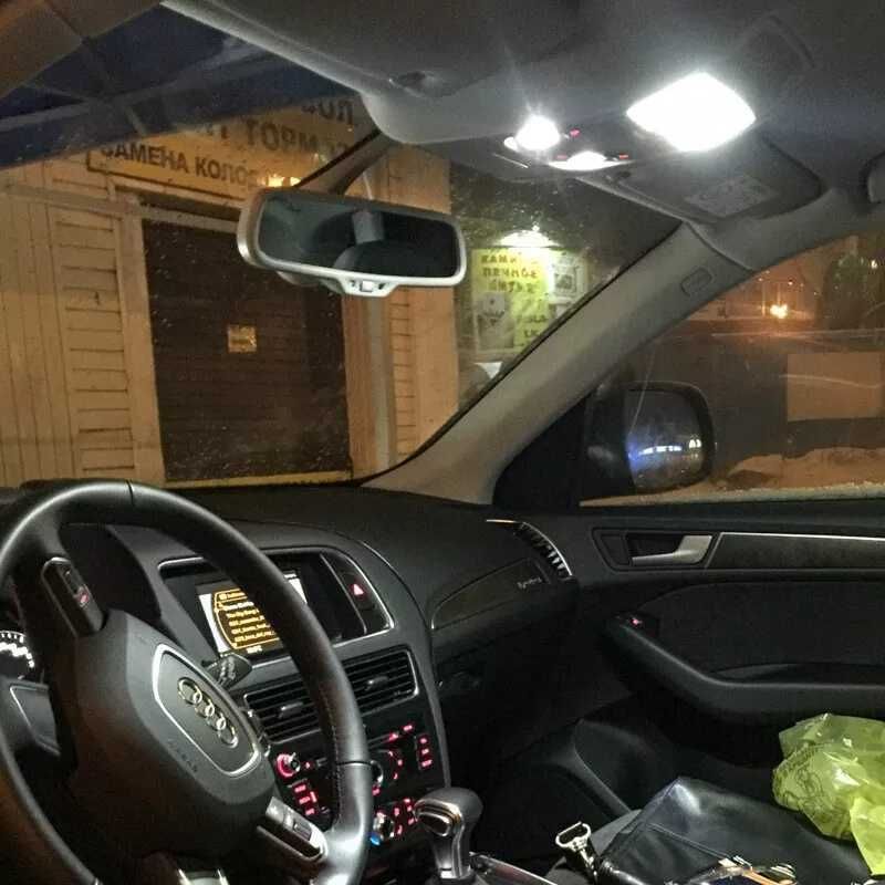 Гаранция! Нови Интериорни LED Крушки за Audi Q7