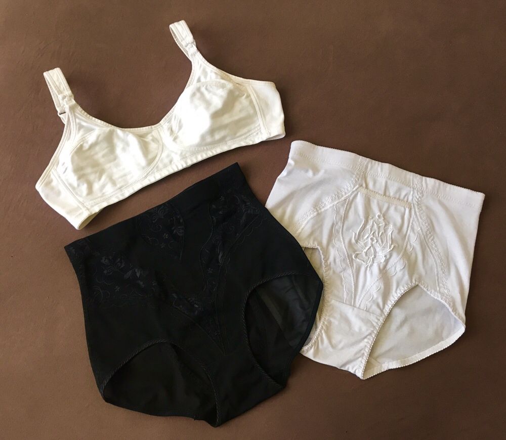 Комплект - панталон за бременни, сутиен за кърмачки и бельо