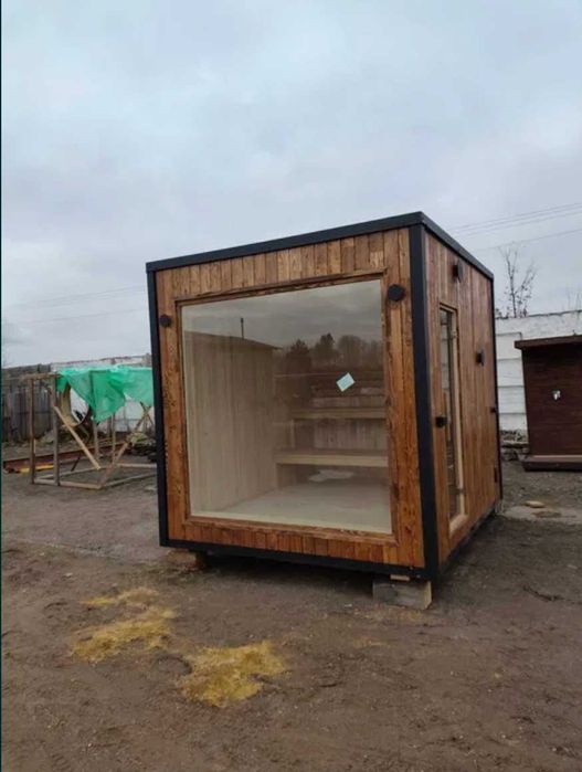 Sauna modulara cu ciubar inclus