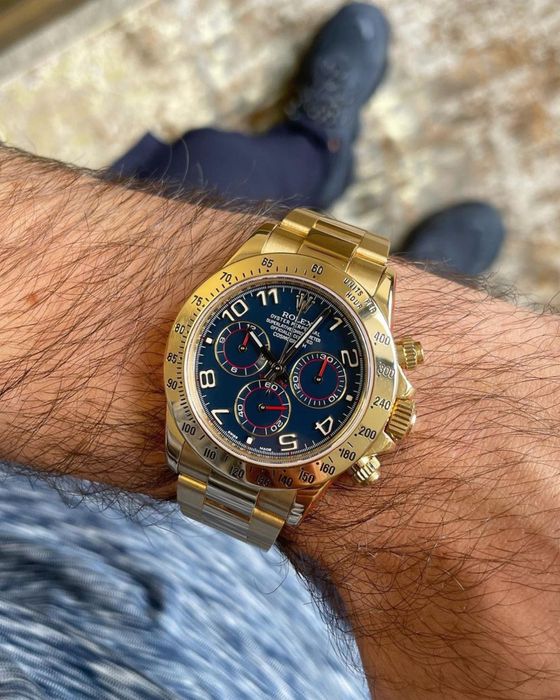 rolex daytona cosmograph blue dial