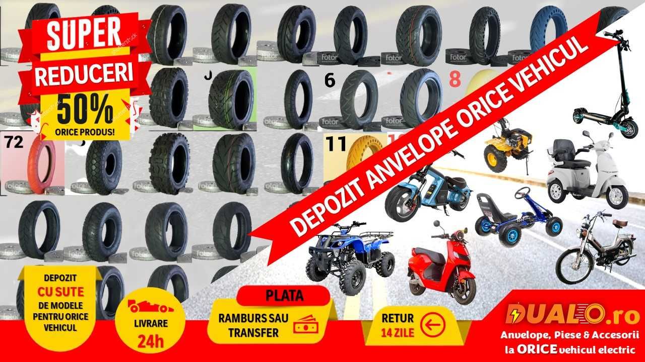 SET 2 Cauciucuri 80/60-6  pentu Trotienta Scooter S13/ Laotie L8S Pro