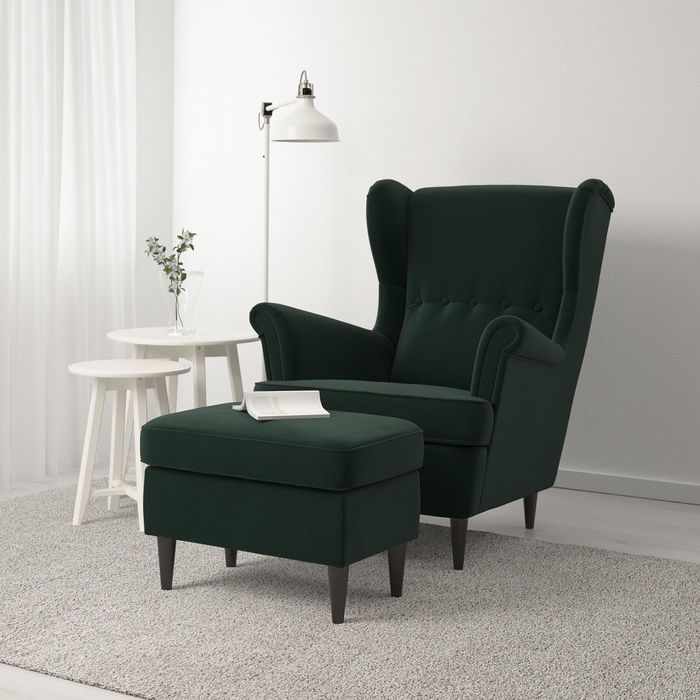Fotoliu si taburet IKEA STRANDMON