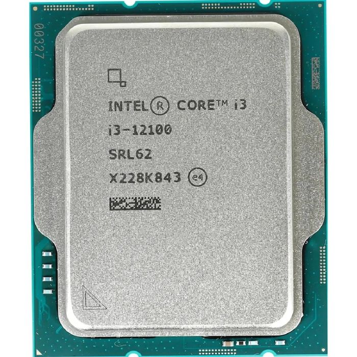Процессор Intel-Core i3 - 12100, 3.3 GHz, 12MB, oem, LGA1700, Alder