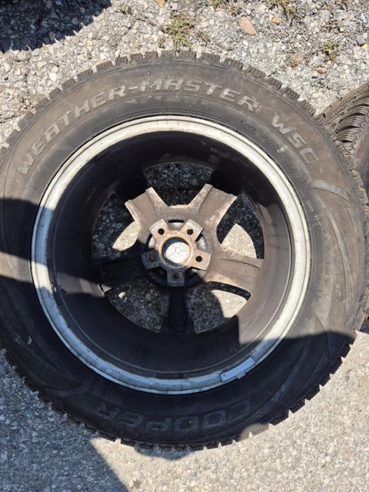 4бр гуми с джанти за Mercedes W166 18 цола