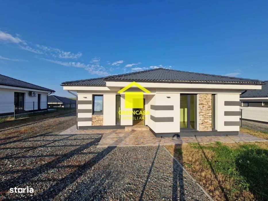 Casa pe un nivel in Corusu, 100 mp utili, teren 507 mp