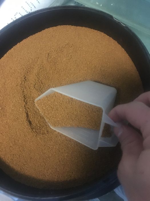 Hrana pesti-mancare de pesti sak granulatie 0.0-0.1 etc