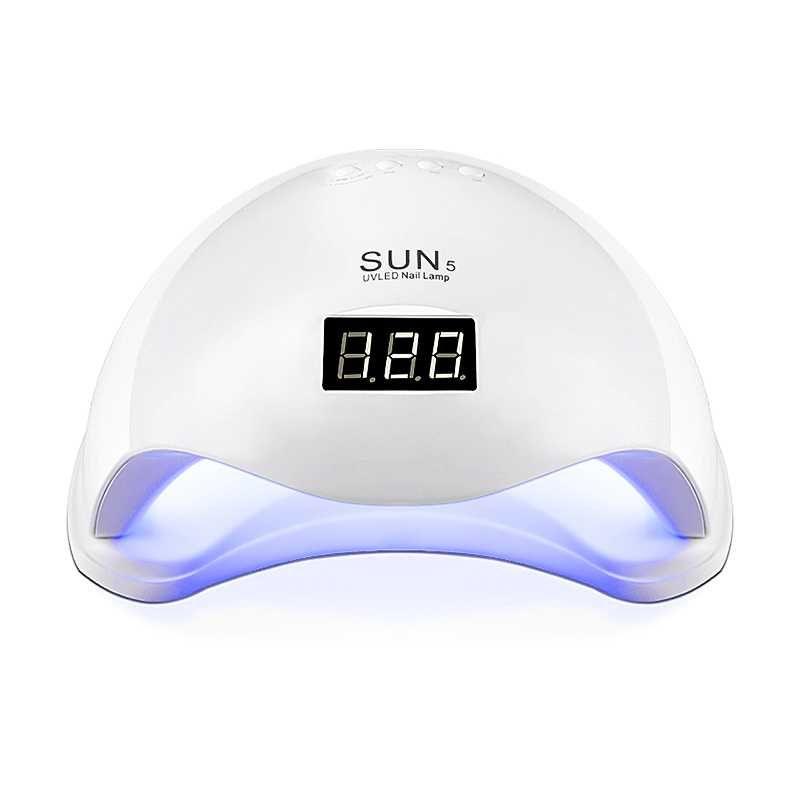 Комбинирана УВ/ЛЕД UV/LED Лампа за Гел Лак/Маникюр/Нокти SUN5 48W