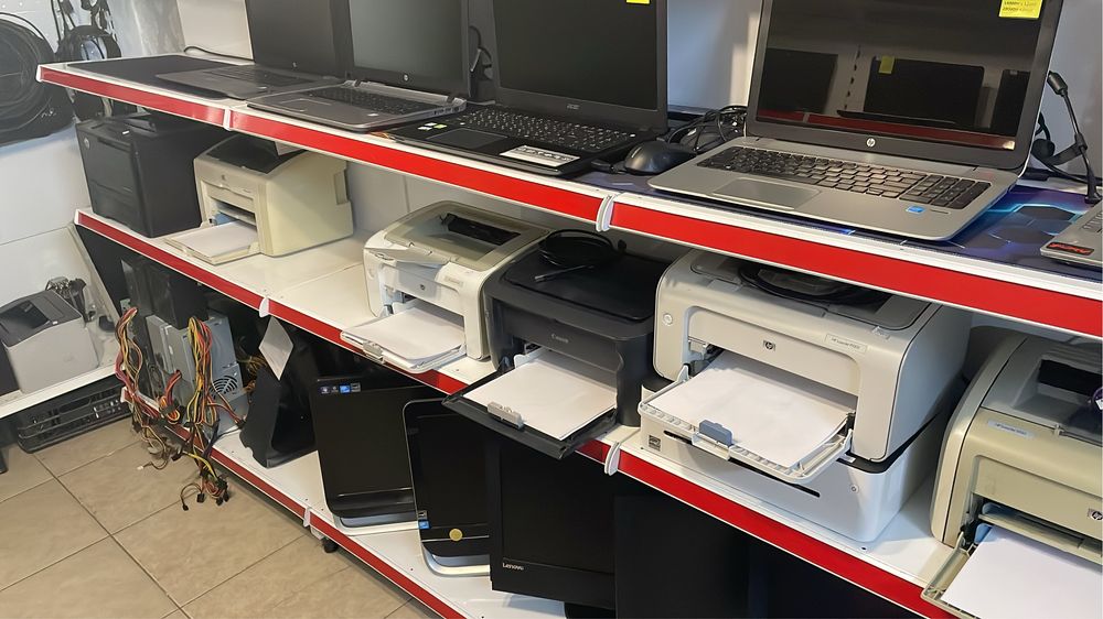 Принтер МФУ HP, лазерный