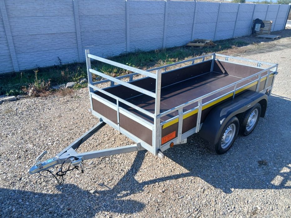 Remorcă Kerenzo 750kg Dimesiuni 3mx1,30m Import Belgia Ca Noua