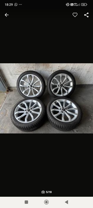Jante Audi R 18 S-Line A4 B9 cu Cauciucuri Iarnă Noi