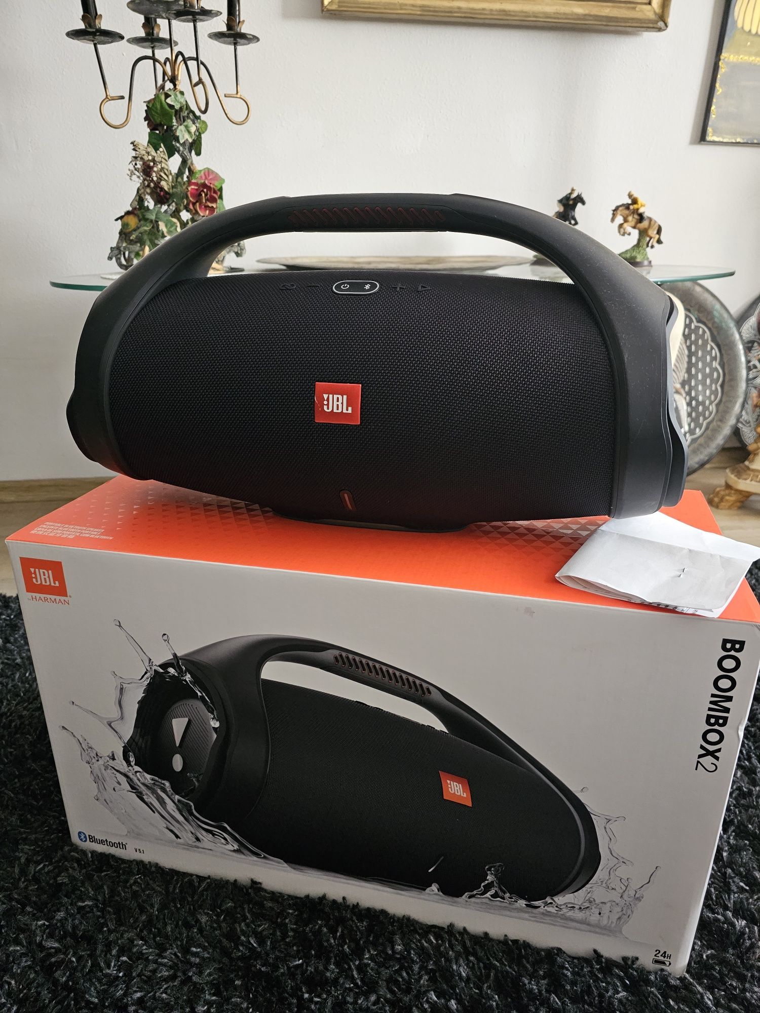 Boxa portabila jbl boombox 2 - garantie + cutie