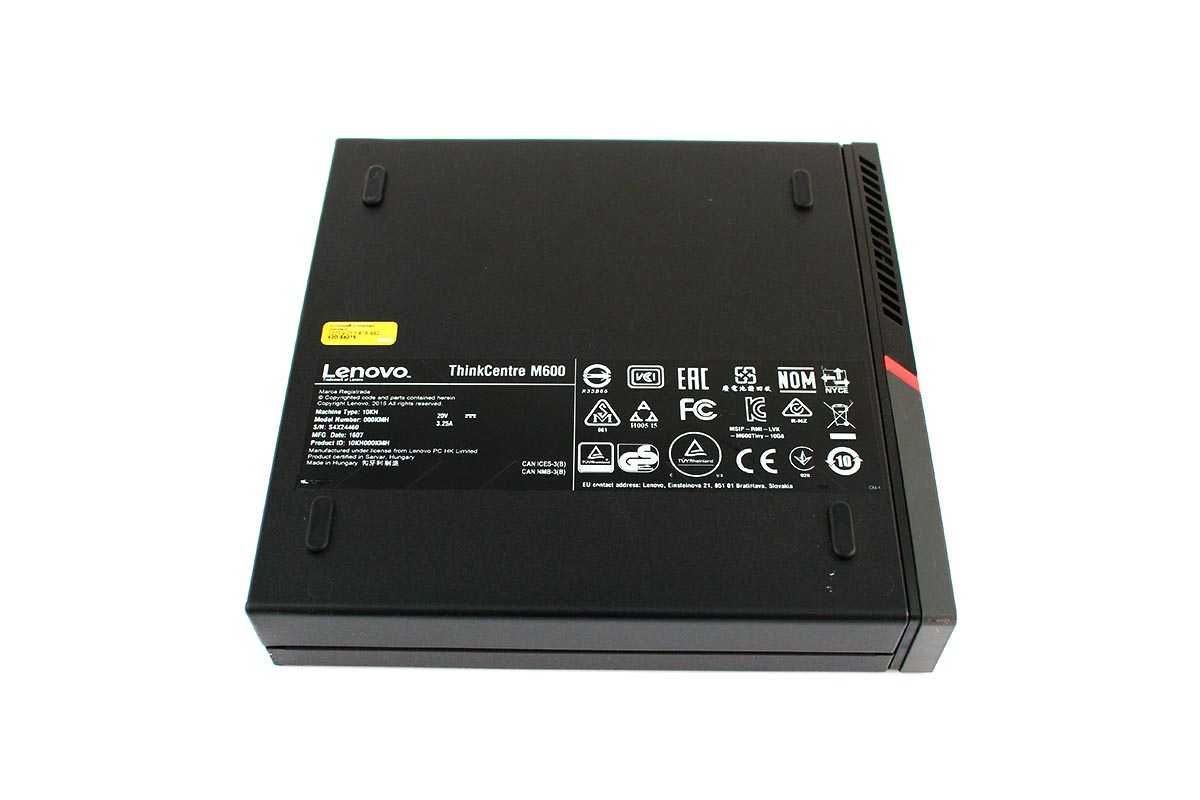 sistem calculator mic mini pc ieftin Lenovo Thinkcentre M600 SSD Win10