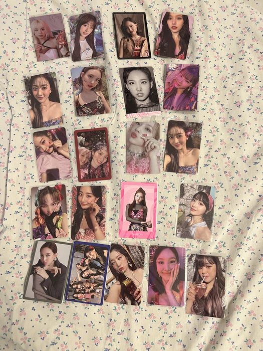 Продам официальные Кпоп фото карточки Twice Loona IVE lesserafim nmixx