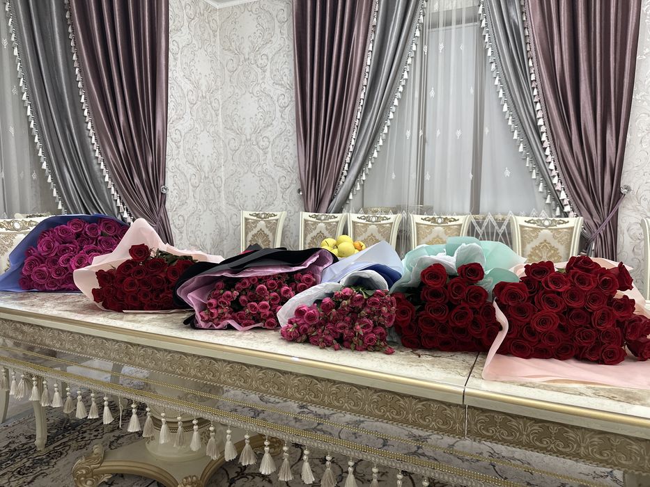 Цветы, букеты, розы