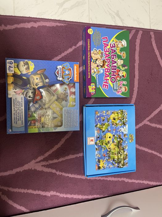 Детски настолни игри 5+