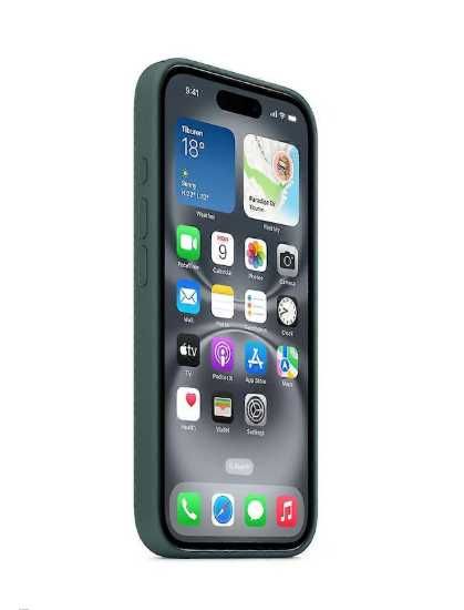 Husă iPhone 16 Pro Silicon Luxury Verde Forest Premium