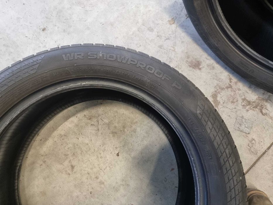 4 Anvelope de IARNA 205.55.17 'Nokian' [dot 2021]; stare foarte buna