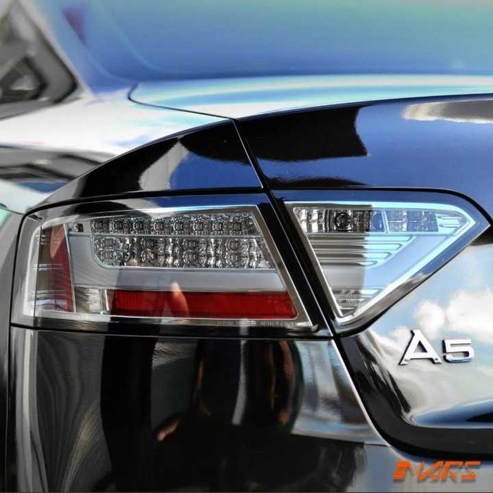 Стопове Ауди А5 8Т Опушени ЛЕД тъмни Сиви Audi A5 8T LED Light Bar