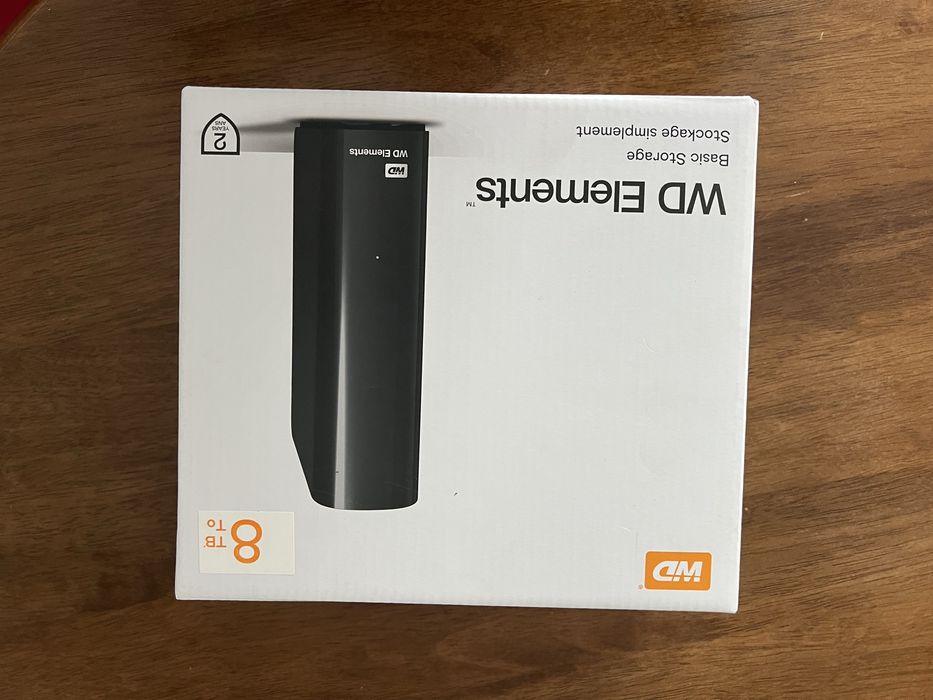 WD Elements 8TB / Mediu stocare